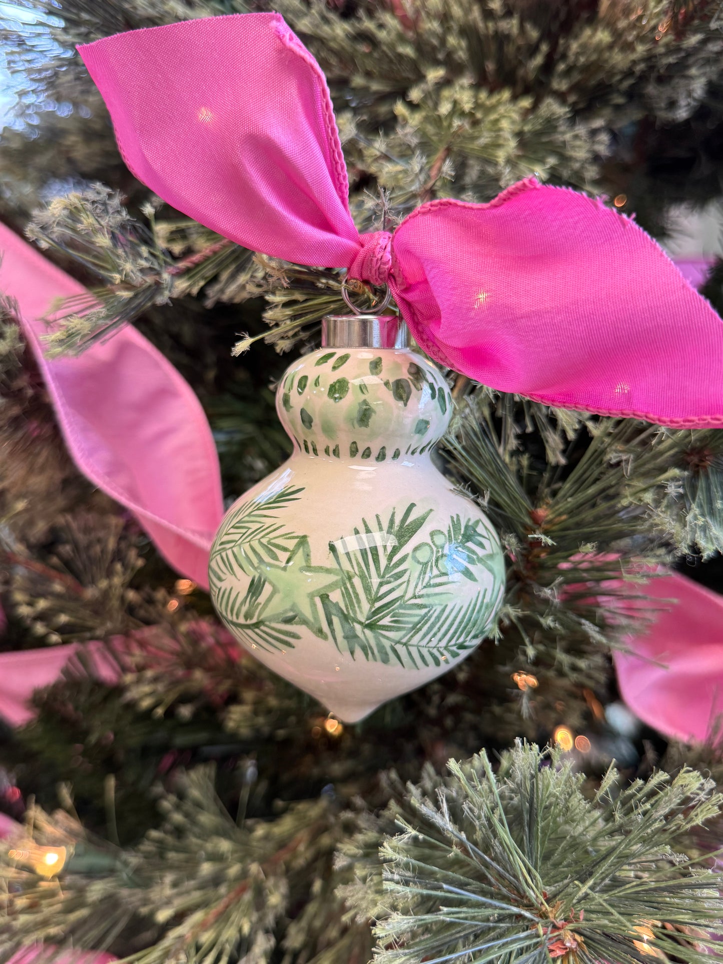 Retro Shape Ceramic Ornament