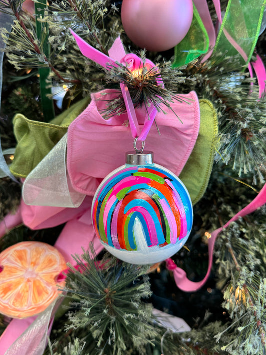 Rainbow Ball Ornament