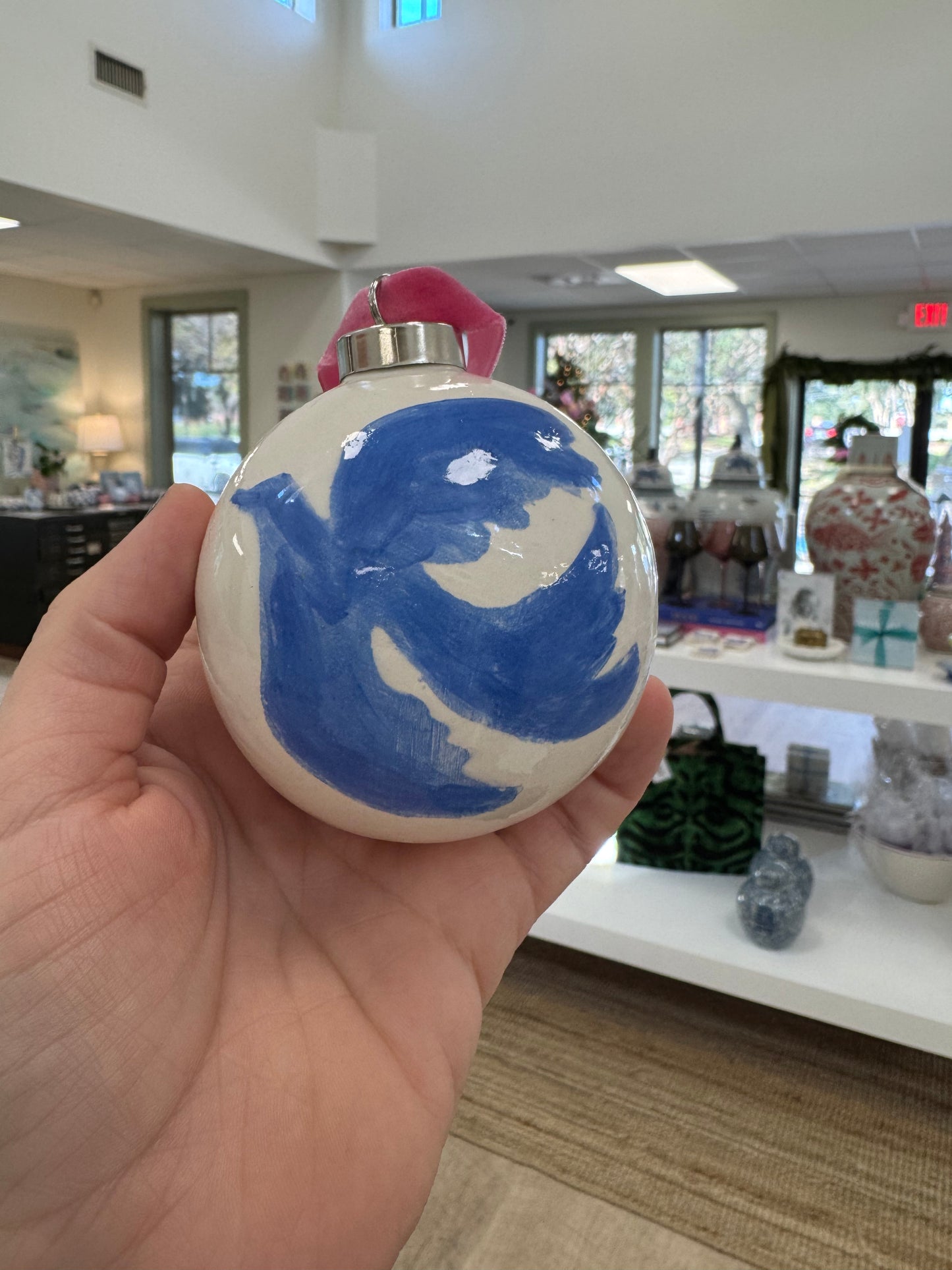 Blue Dove Ornament