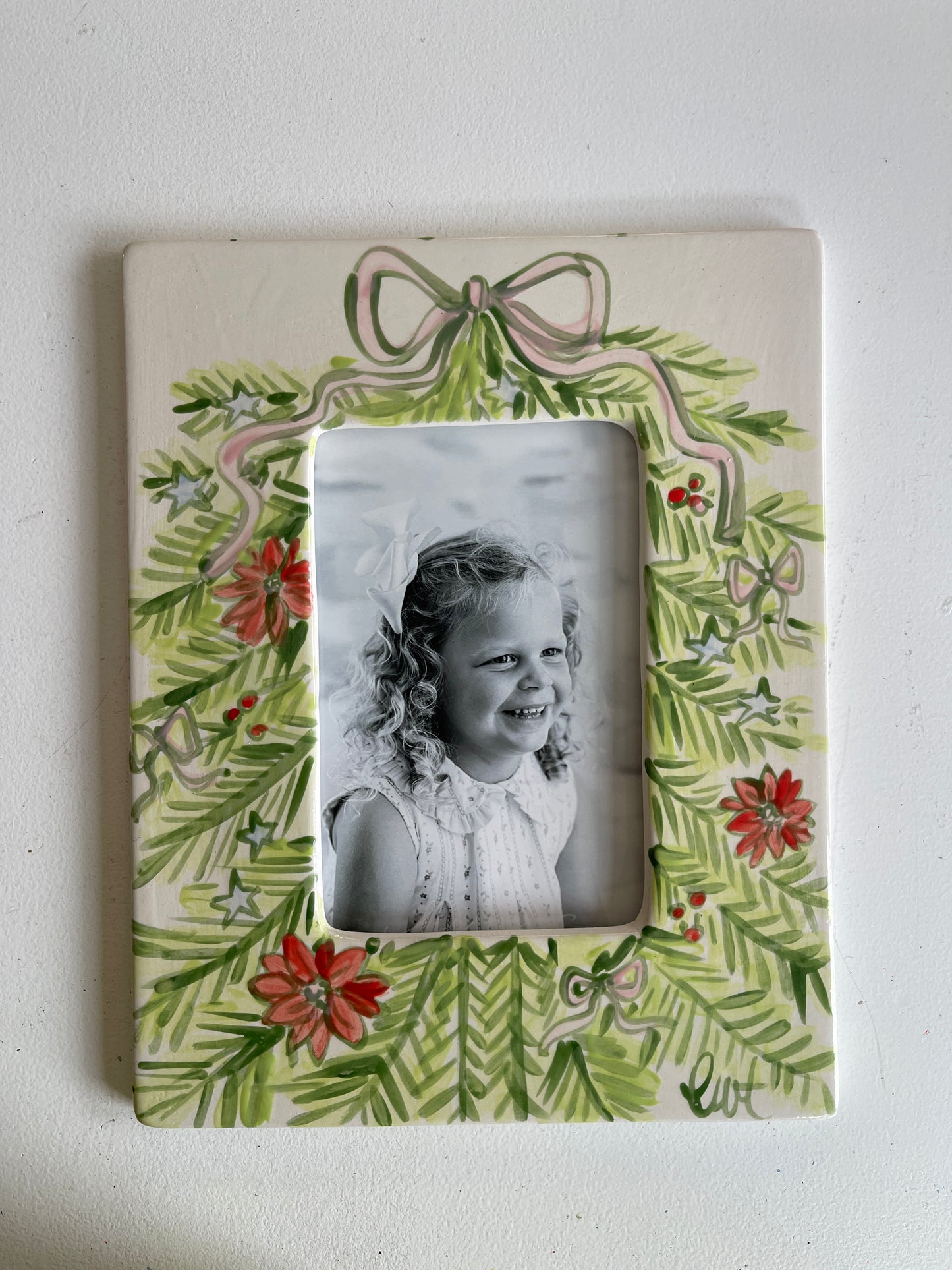 Ceramic Christmas Frame