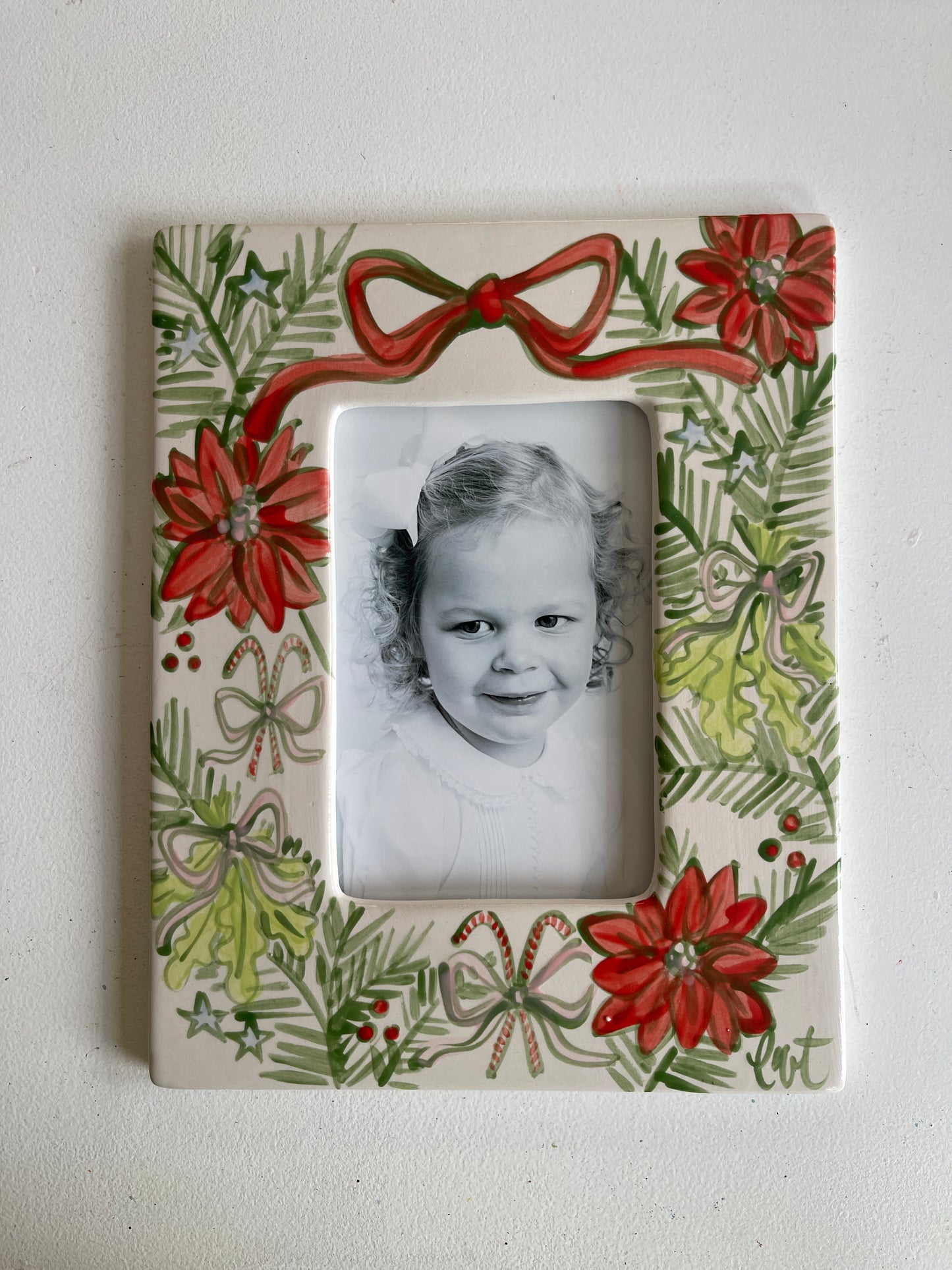 Ceramic Christmas Frame