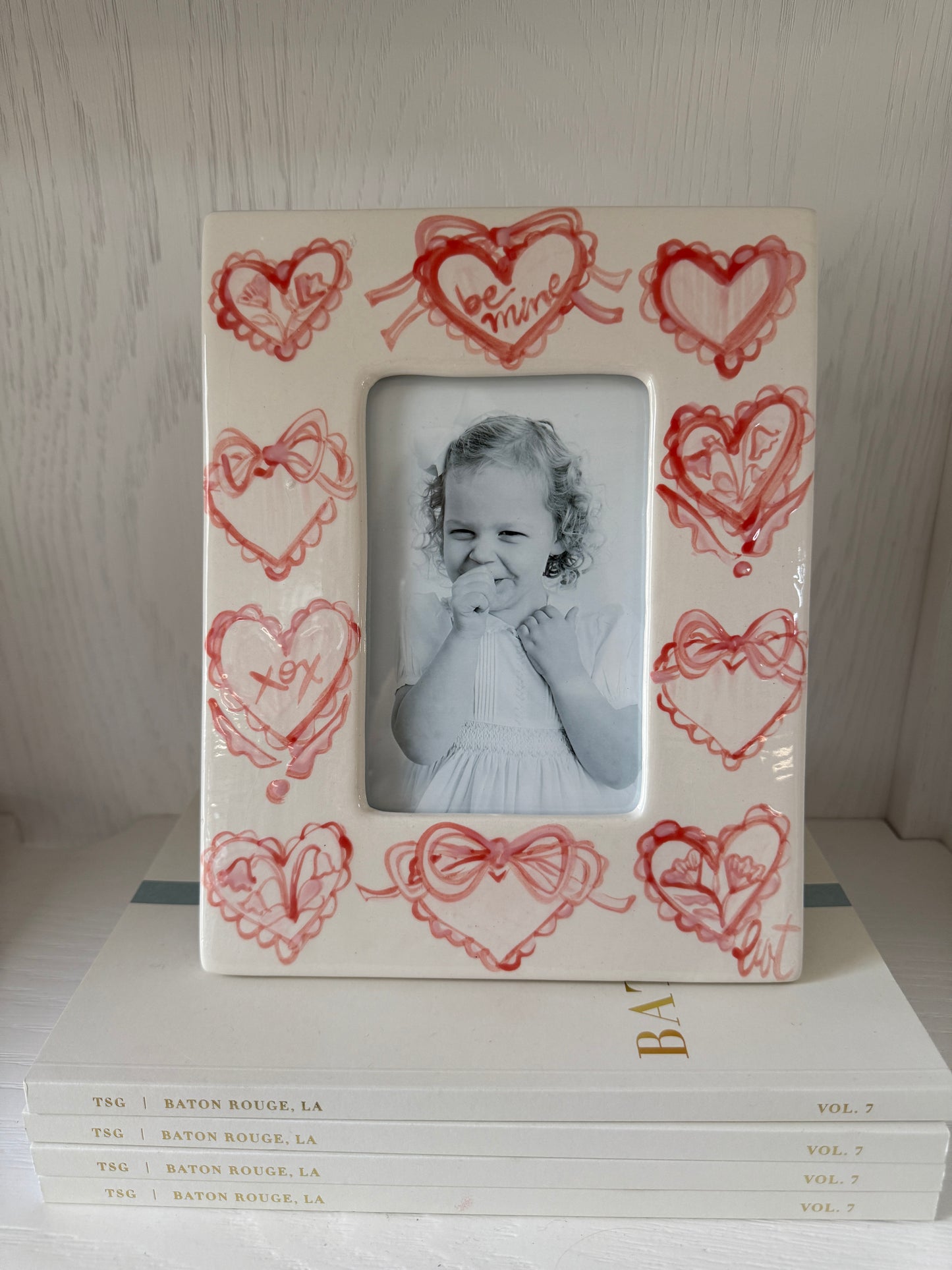 Scalloped Heart 4x6 Frame